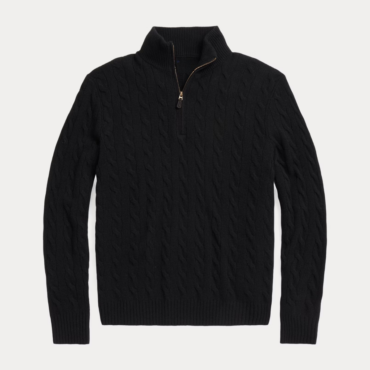 Pull en laine et cachemire luxueux avec un élégant motif torsadé